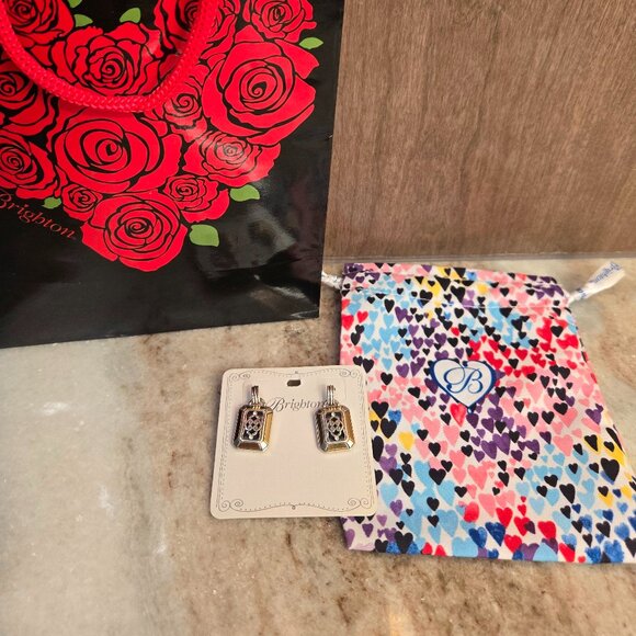 Brighton Intrigue Regal Drop Post Earring - Picture 1 of 3